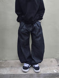 Nave Two-Tuck Raw Curved Denim Pants
