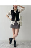 Billy V-neck Knit Vest