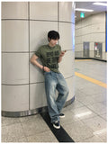Saltine Semi-Flare Washing Denim Pants