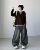 Euro Curved Wide Denim