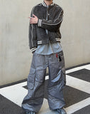 Suede Piping Line Varsity Padding