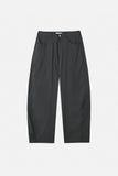 Brit light curved wide pants