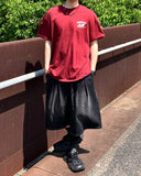 Maxi Wide Bermuda Banding Denim