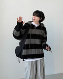 Devil Cable Hood Knit