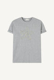 Check Star Applique T-shirt