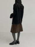 Oat Mohair Over Fit Coat Jacket