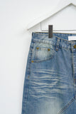 Turn Over Wide Denim