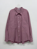 Wayne Two-Pocket Cotton Overfit Shirt