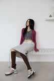 Eyelet one-piece skirt