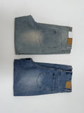 [unisex] 515 cat-washed wide denim pants