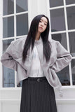 cut-out belt set skirt