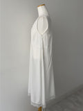 Akaya Satin Lace Long One Piece