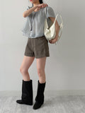 [Belt SET] Cabra Pocket Shorts