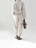 Peer Fleece Half Zip Up Setup