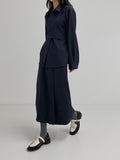 Pie Bustier Wrap Loose Fit Shirt