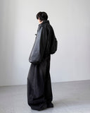 Seagull Stitch Wide Denim