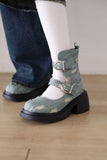 Touch stud denim