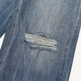 Wearable Damaged Denim Pants