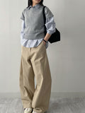 Vine Tartan Check Loose-Fit Shirt