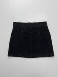 Velvet Bokashi Mini Skirt