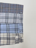 Check Seersucker Crop Shirt