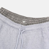Check sagging sweatpants