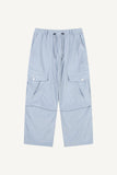 Corduroy big pocket cargo pants