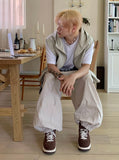 Nylon Swap Jogger Balloon Pants
