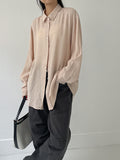 Page Backslit Loose Fit Shirt