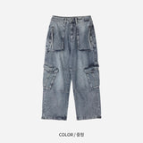 Jenner Washed Cargo Denim