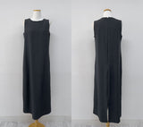 [Wrap SET] Abe Sleeveless Long One Piece