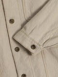 Linen french work jacket