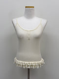 Frill Layered Knit Sleeveless