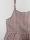 Melon lace bustier one-piece