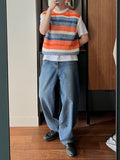 Fresh Stripe Knit Vest