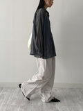 Nami Tencel See-through Loose Fit Shirt