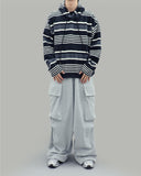 Multiple Stripe Hoodie