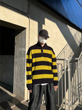 KL Stripe Button Knit