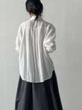 Crema Embo Overfit Shirt