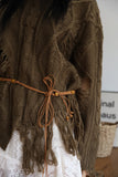 Bohemian Damaged Slit Knit