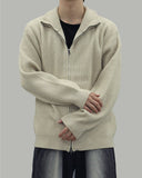 Lael Zip-Up Collar Cardigan