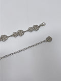 Flower Silver Chain Belt