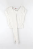 Muffler half soft knit