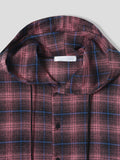 Venny Check Hooded Shirt
