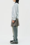 (W) Moco Check Skirt