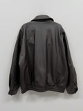 Timber Pocket Leather Overfit Blouson