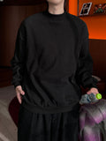 Mono Brushed Half Turtleneck Sweatshirt