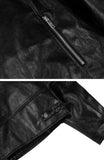 LEATHER BIKER JACKET