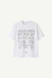 Pop-up vintage print T-shirt