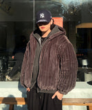 Grizzly Bear Fur Hood Padding